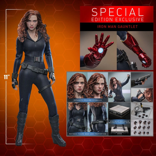 Hot toys mms757aeb black widow - toys,