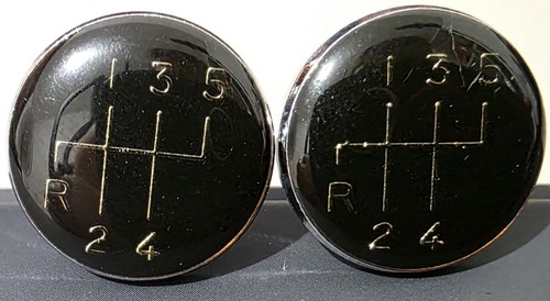 Boutons manchette noirs - manchette,