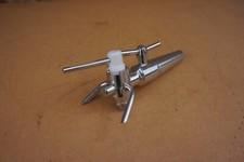 ROBINET INOX À 2 SORTIES - CHÈVRE À 2 BECS-BOBARD BEAUNE (VITICULTEUR VIGNERON)