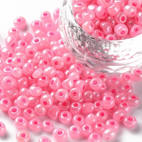 Lot 500 perles rocaille - de,
