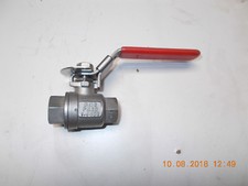 Vannes 1 voie inox DN8 , 1/4" , 8-13 PN69 et PN63, Lot de 2 