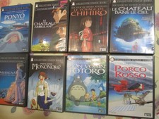 LOT de 8 dvd HAYAO MIYAZAKI /
