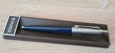 Vintage (1998) Parker Jotter Bleu foncé Stylo à bille, recharge neuve