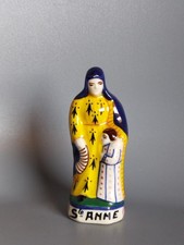 Statuette Faïence De Quimper Sainte Anne Henriot Quimper