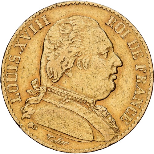 France louis xviii 20 - xviii,,
