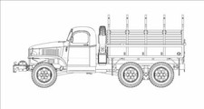 Hobbyboss 83831 - 1:3 5 US GMC CCKW-352 Steel Cargo Truck- Neuf