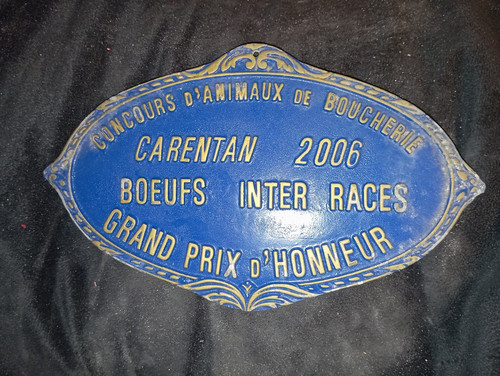 Plaque concours animaux - concours,