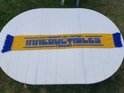 Echarpe irréductibles toulon - irréductibles,