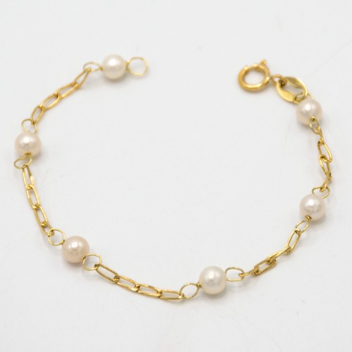 Bracelet bébé jaune - bracelet, en