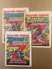 Collection Hurrah numéros 38, 40 et 41  - Zorro et ses légionnaires - Complet