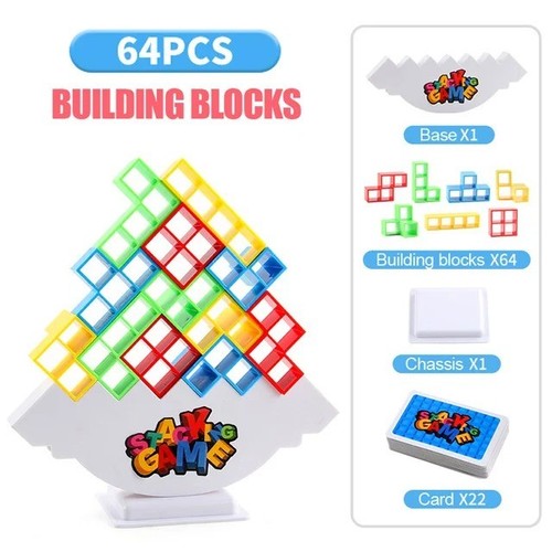 Balance stacking tower blocks - balance,