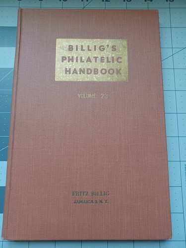 Billig philatelic handbook - philatelic,