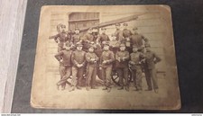 Rare Photographie Ancienne Sapeurs Pompiers de Paris