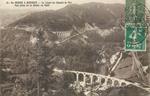 Morez morbier ligne du - de, a