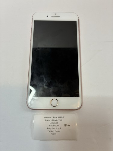 Apple iphone plus - 128gb, rose