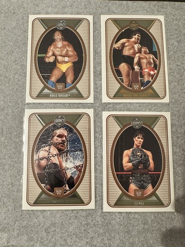 Wwe panini legacy - 4, cards