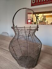 Ancien Panier A Oeufs En Fer
