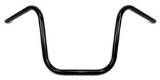 7/8 Pouce (22mm) Guidon Universel Ape Hanger 30cm Noir