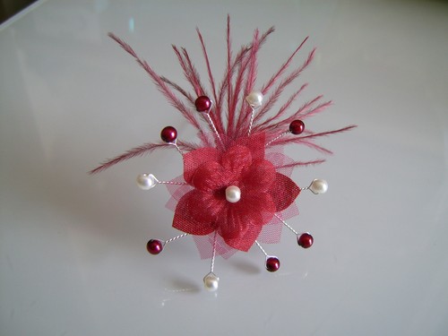 Fleur coudre coller blanc - fleur,