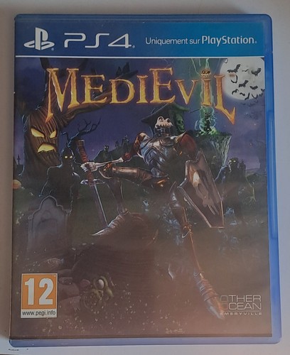 Ps4 jeu medievil jaquette - ps4,