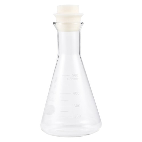 Flacon erlenmeyer avec bouchon - flacon,