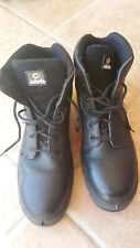 chaussures de securite homme hautes - noires - pointure 45 pointure 10.5- tbe
