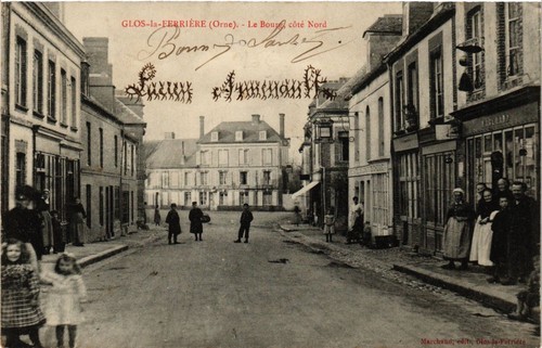 Cpa glos ferriere le - glos-la-ferriere,