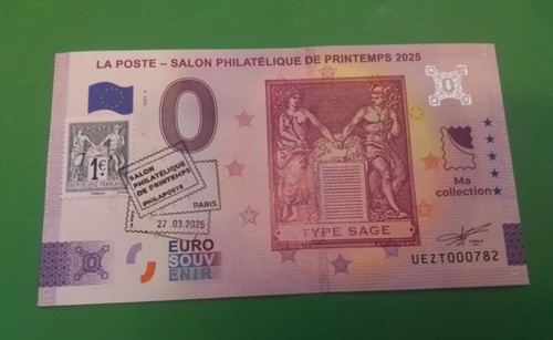Billet zero euro uezt la - euro,