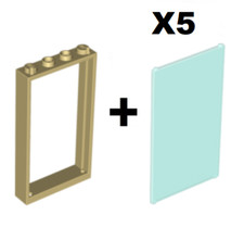 Lego ® Lot 5 Grande Fenêtre