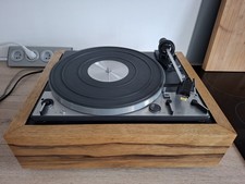 Platine Vinyle Dual 1229 Custom Vintage Turntable + Wood Case Coffrage Bois