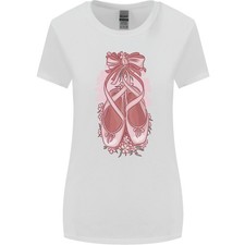 Chaussures De Ballerine Ballet Danse Femmes Coupe Plus Large T-Shirt
