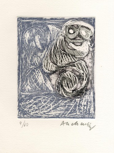 Pierre alechinsky estampe - pierre,