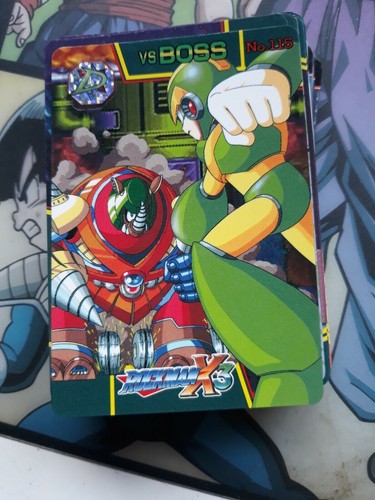 Carte collectionner megaman - à,