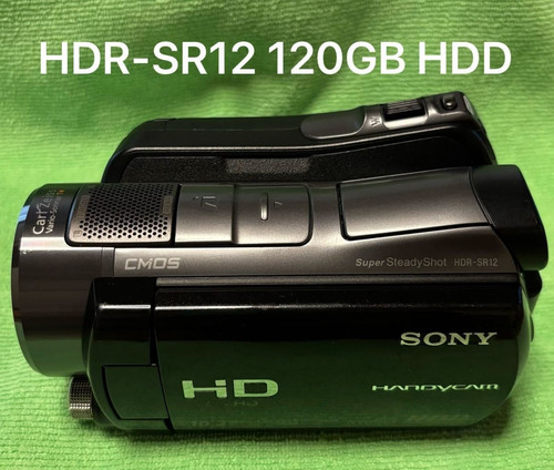 Caméscope sony hdr sr12 noir - caméscope, hdr-sr12