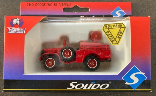 Solido pompiers dodge wc51 - dodge,