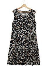 NINA LEONARD Robe trapèze