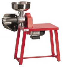 Presse-tomates électrique en inox avec banc moteur 0,50 cv - Salon