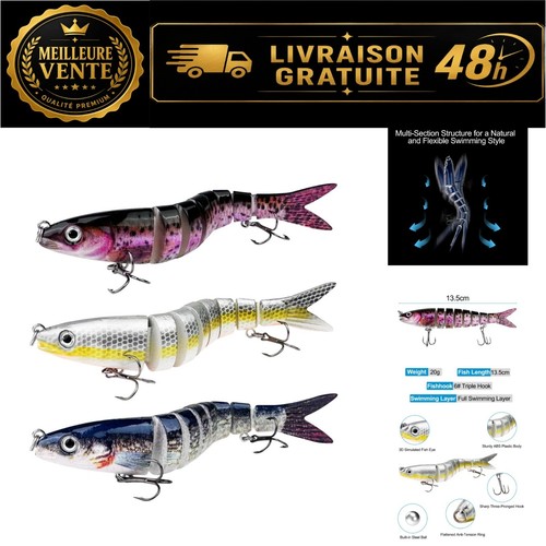 Leurres pêche carnassier - , 3
