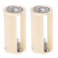 2X Blanc Casse Cylindre