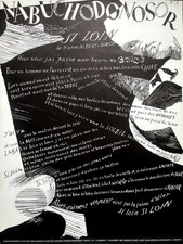 Revue Affiche Nabuchodonosor