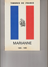 873-LIVRE   CATALOGUE  MARIANNE TIMBRES DE FRANCE EDITION 1985/86