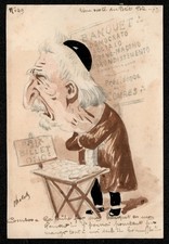 Roberty. Emile Combes. Aquarelle. Vers 1909