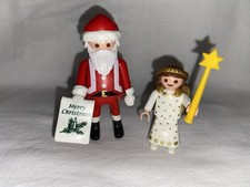 Playmobil Père Noël Et Ange Christmas