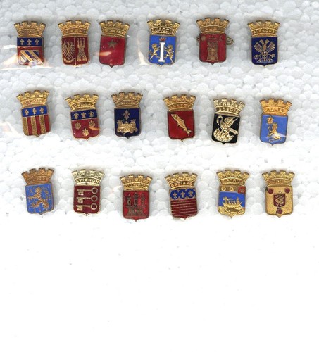 Ecusson émail grand feu armes - ecusson,