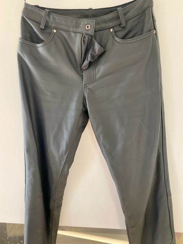 Pantalon cuir moto femme - cuir,,