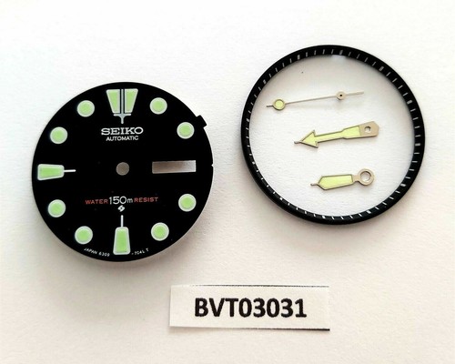 New seiko black dial hands - seiko,