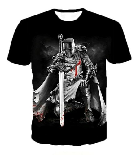 Tee shirt guerrier - tee, templier