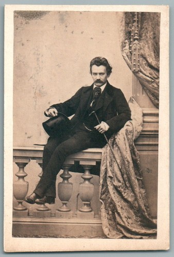 Cdv 1865 dandy autriche photo - 1865,