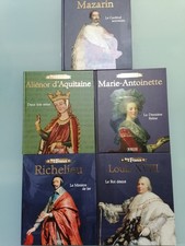 ROIS DE FRANCE lot de 5 tomes atlas éditions