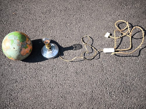 Globe terrestre lumineux verre - globe,